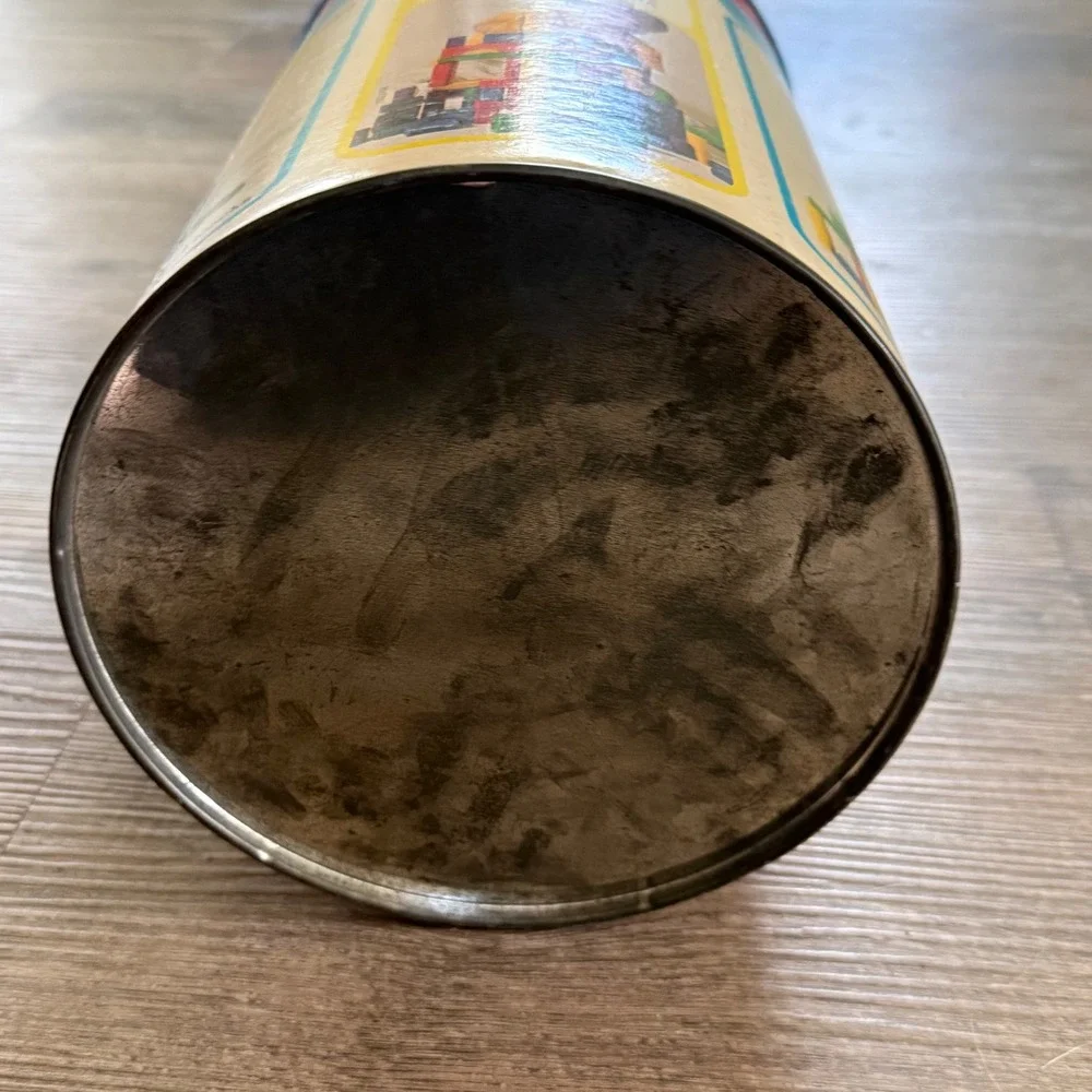 Playskool blocks canister